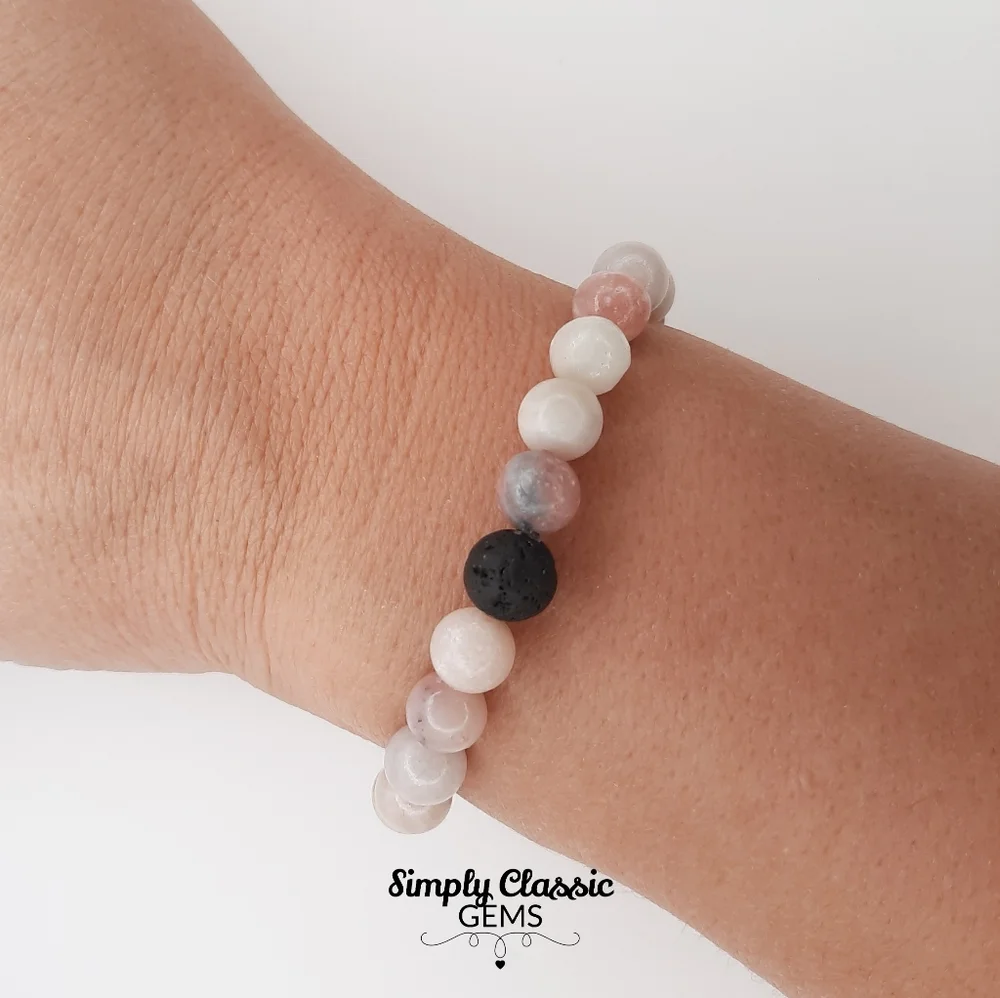 Pastel clay bead Bracelet - Picture 4 of 4